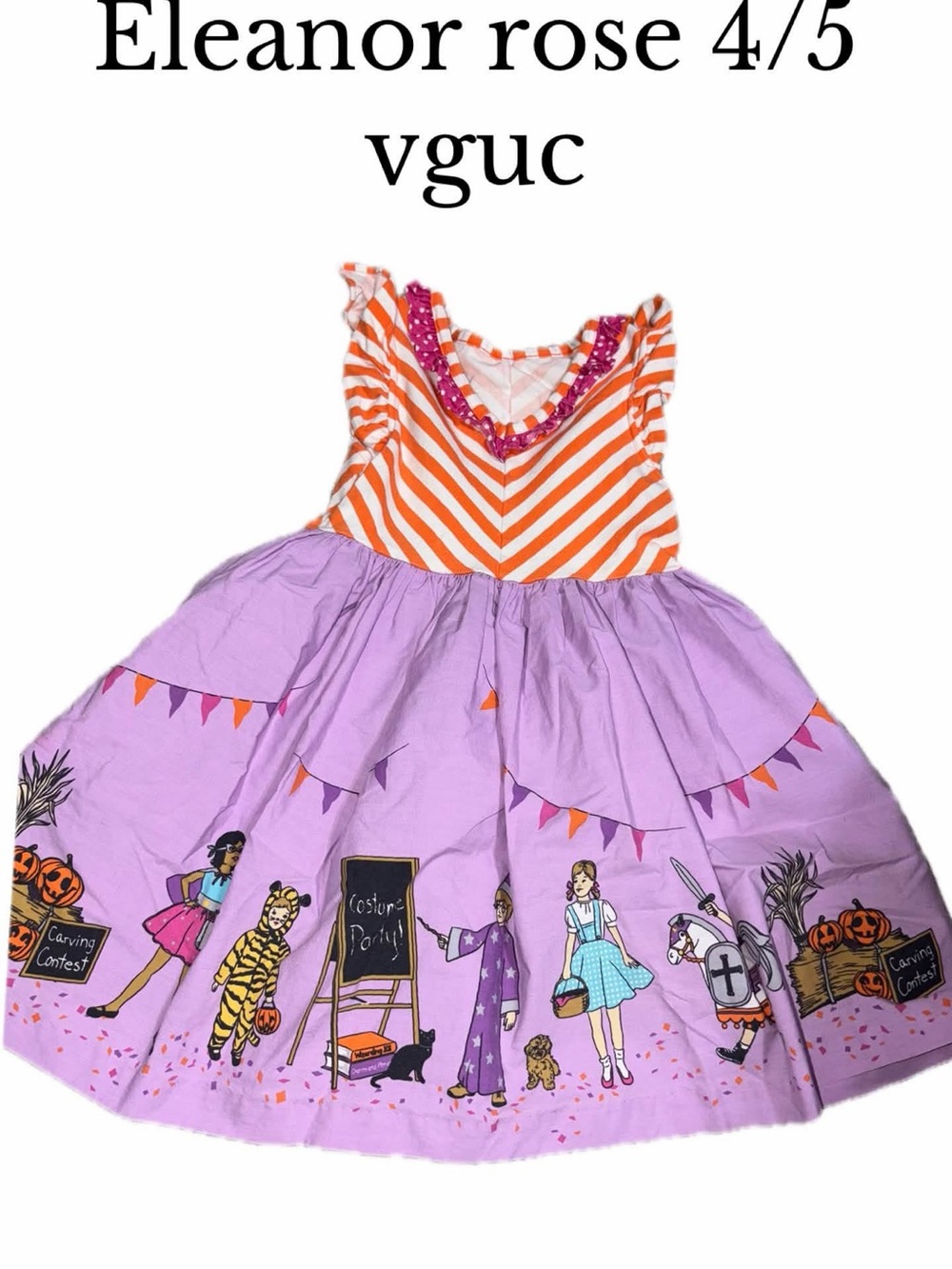 Eleanor rose 4/5 Halloween parade dress